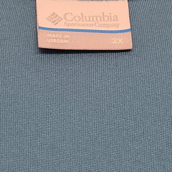 Columbia Blue Half-Zip Pullover - Picture 2 of 4
